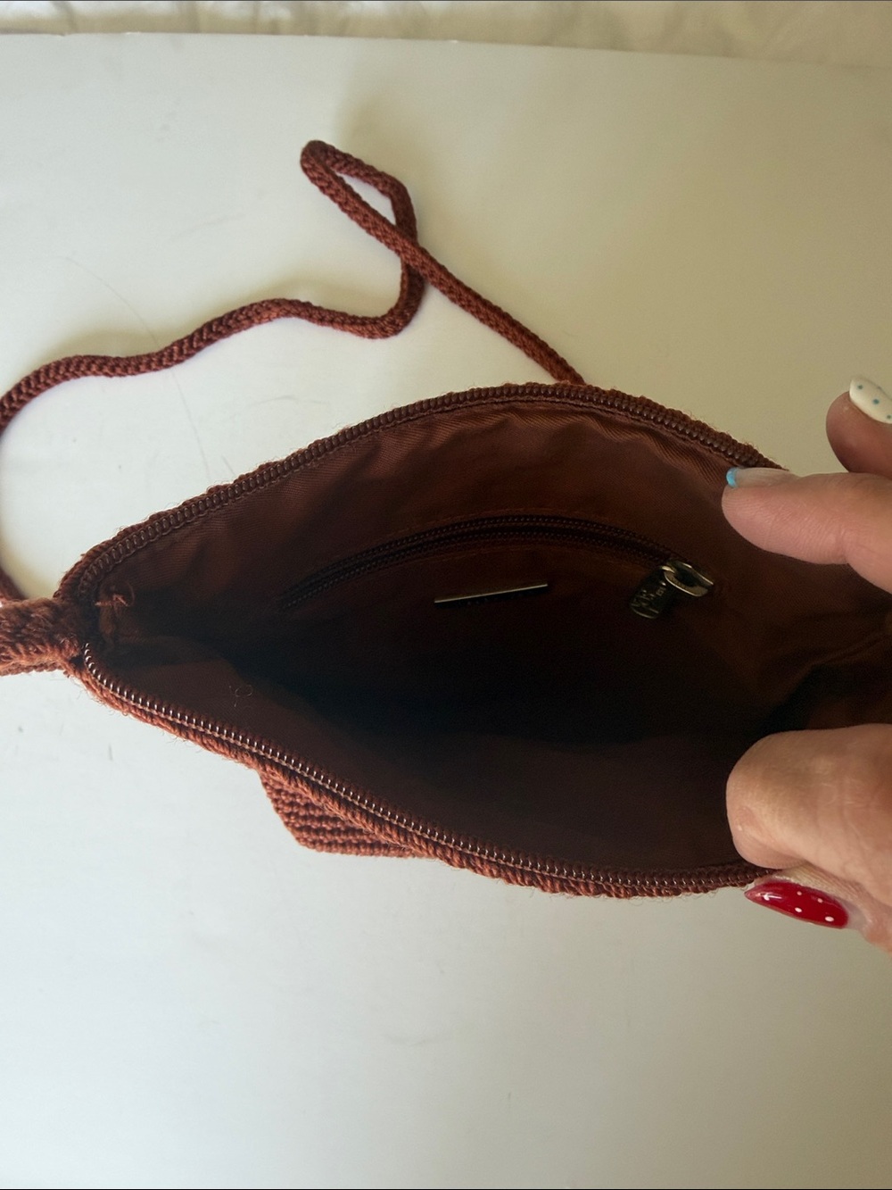 The Sak Basic Rust Shoulder Bag - Picture 2 of 8